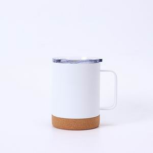 Eco-Friendly Cork Bottom Mug | Handle & Handleless 12/16oz Options