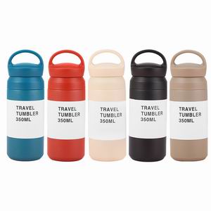 Compact Travel Tumbler - 350ml & 500ml | Easy-Carry Handle Design