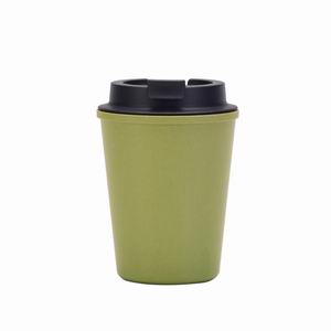 Eco-Friendly 350ml Double-Layer Plastic Coffee Cup | Perfect for On-the-Go