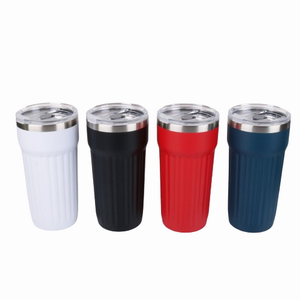 Minimalist Stainless Steel Tumbler | Sleek Insulated Cup with Lid