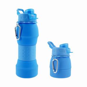 600ml Collapsible Silicone Sports Water Bottle | Compact & BPA-Free