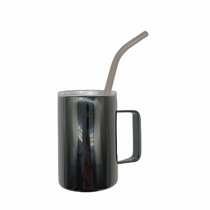 Mini Stainless Steel Straw Cup | 50ml Double-Wall Insulated Tumbler