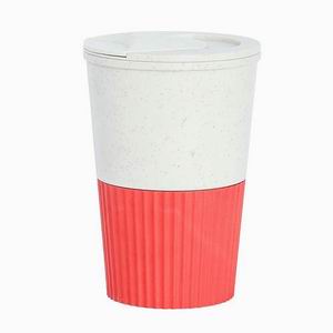 Eco-Friendly 380ml Wheat Straw Plastic Coffee and Milk Tea Cup | Reusable & Lightweight