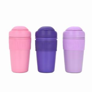 Minimalist Dual-Drinking Coffee Mug | 304 Stainless Steel Vacuum Insulated Mug